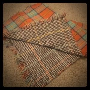 Warm Plaid Scarf